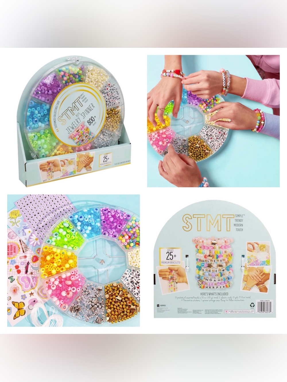 STMT Do-It-Yourself Jewelry Spinner 800+ Beads
